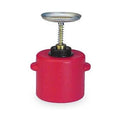 1 Quart Red Polyethylene Safety Can H887