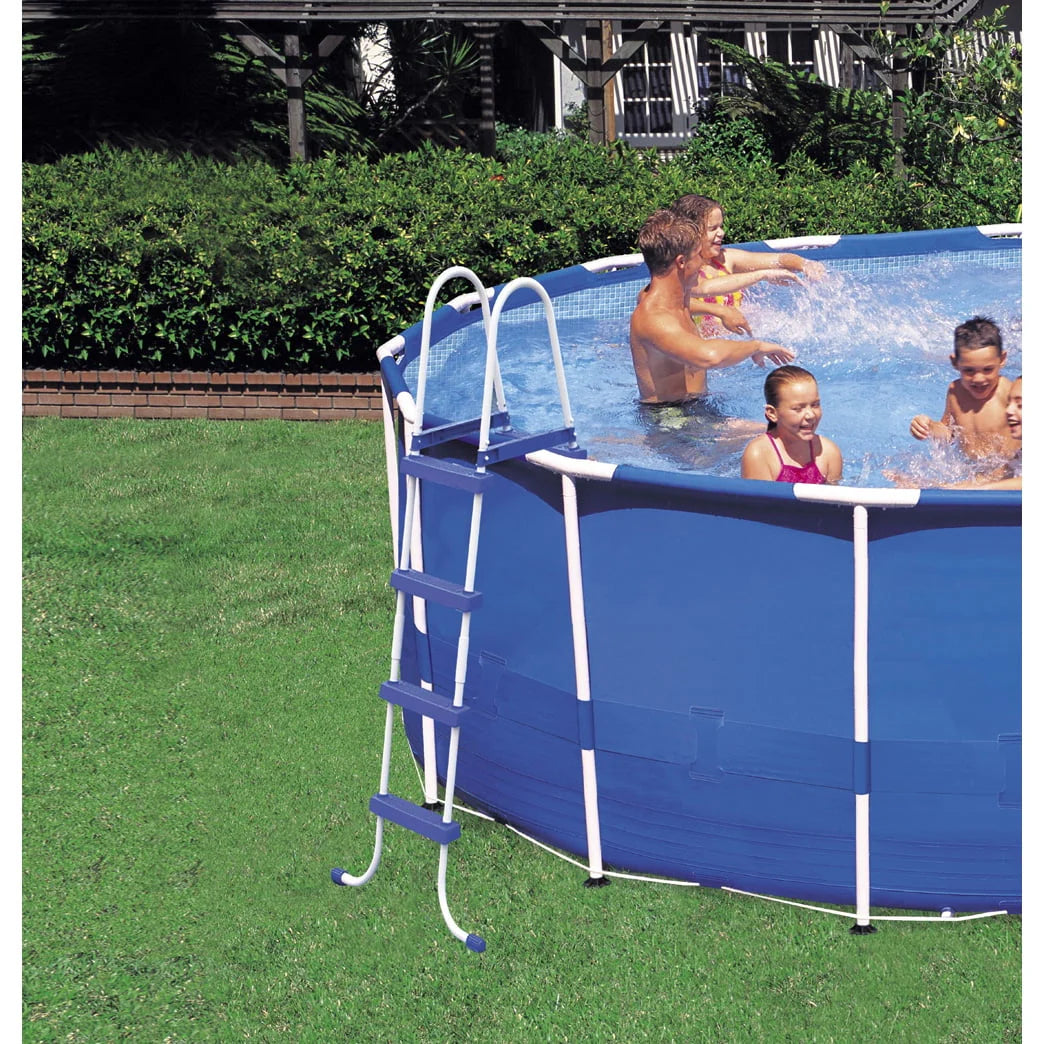 15-Feet by 48-Inch Metal Frame Pool Set A197508