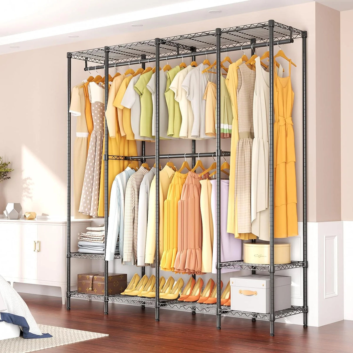 Freestanding Portable Wardrobe Closet Organizer X966992