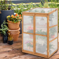Cold Frame Greenhouse with Adjustable Shelves G122692