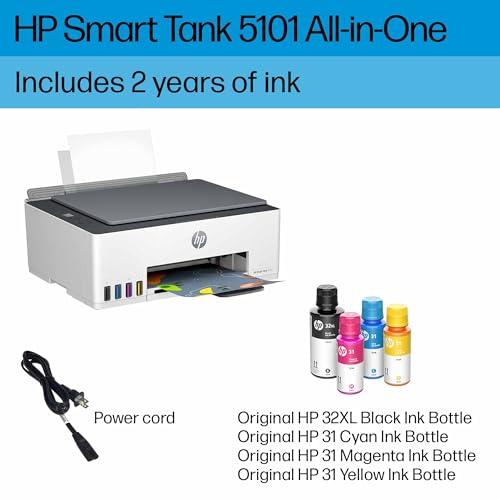Wireless All-in-One Ink-Tank Printer, White B262