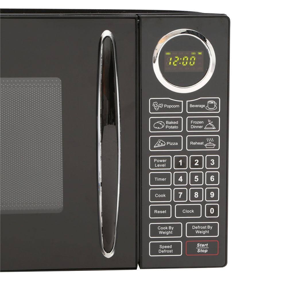 Black 0.9 Cu ft Microwave D652