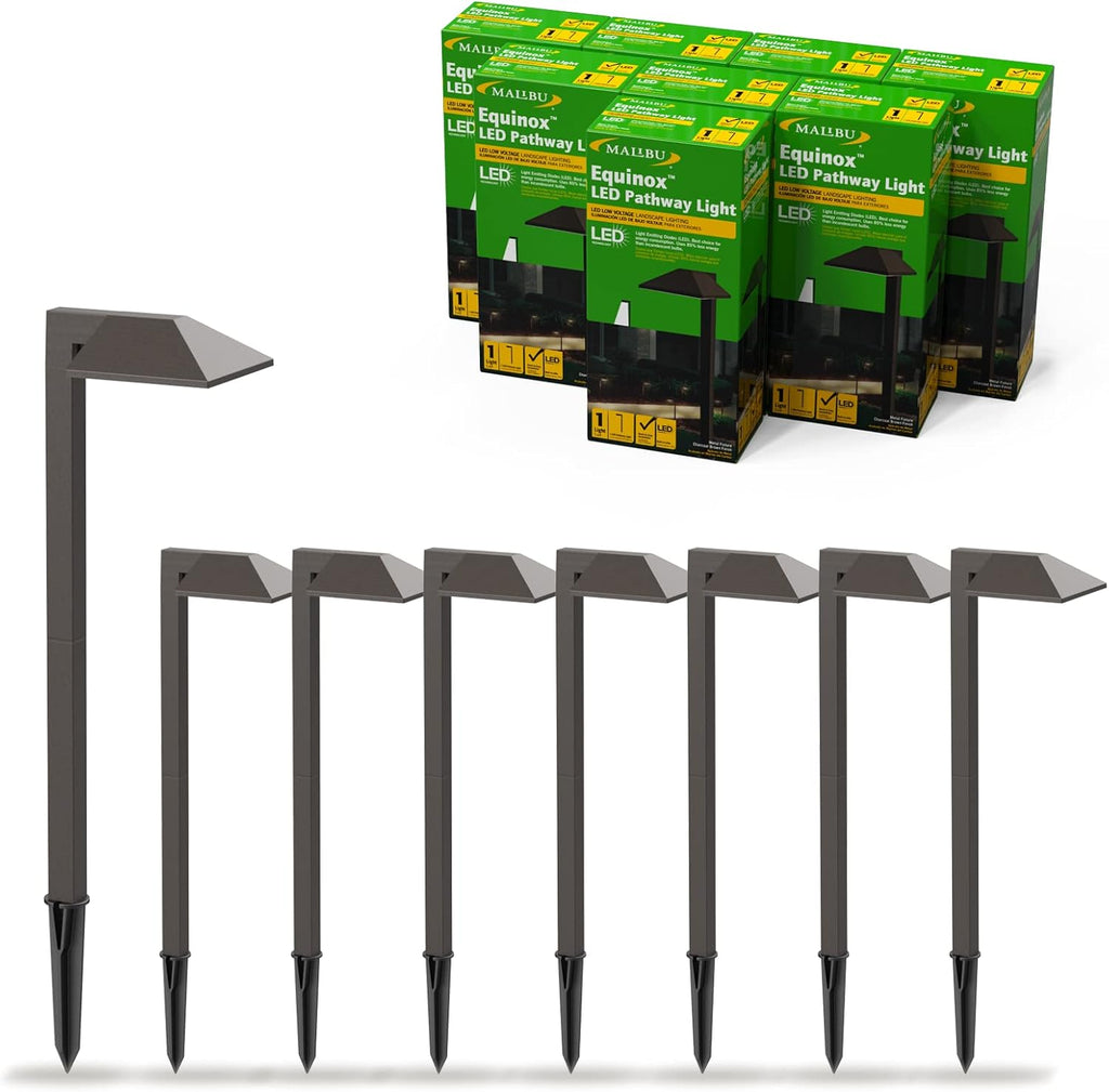 Low Voltage LED Pathway Light 8 Pack 22 Lumen Warm White H829405