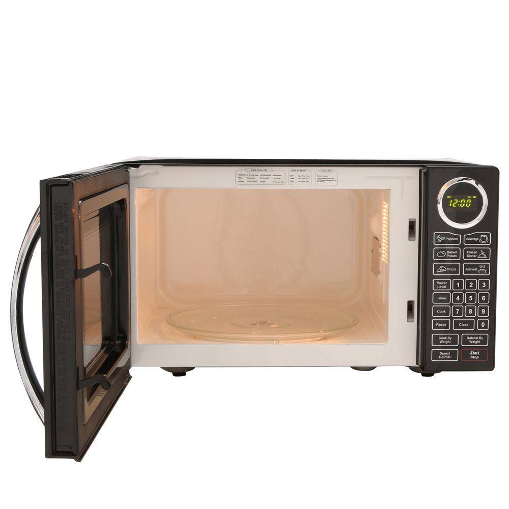 Black 0.9 Cu ft Microwave D652