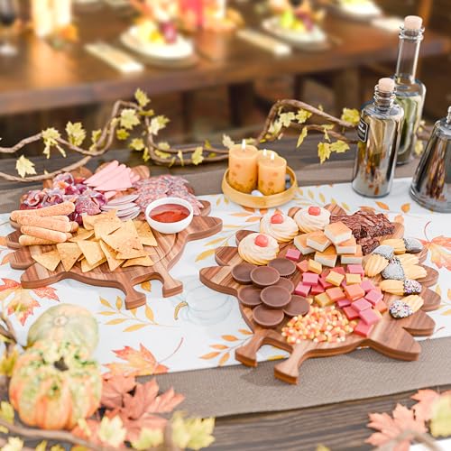 17-Inch Acacia Wood Christmas Cutting Board Y782030