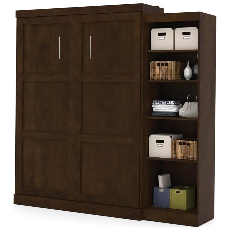 Queen Wall Bed with Storage Q704816