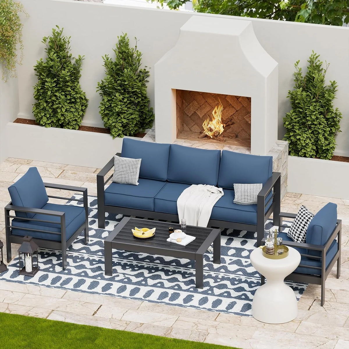 Aluminum Patio Furniture Set G1095