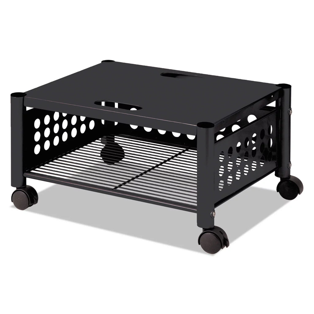 Underdesk Machine Stand One-shelf Black S48771