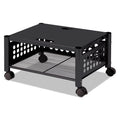 Underdesk Machine Stand One-shelf Black S48771