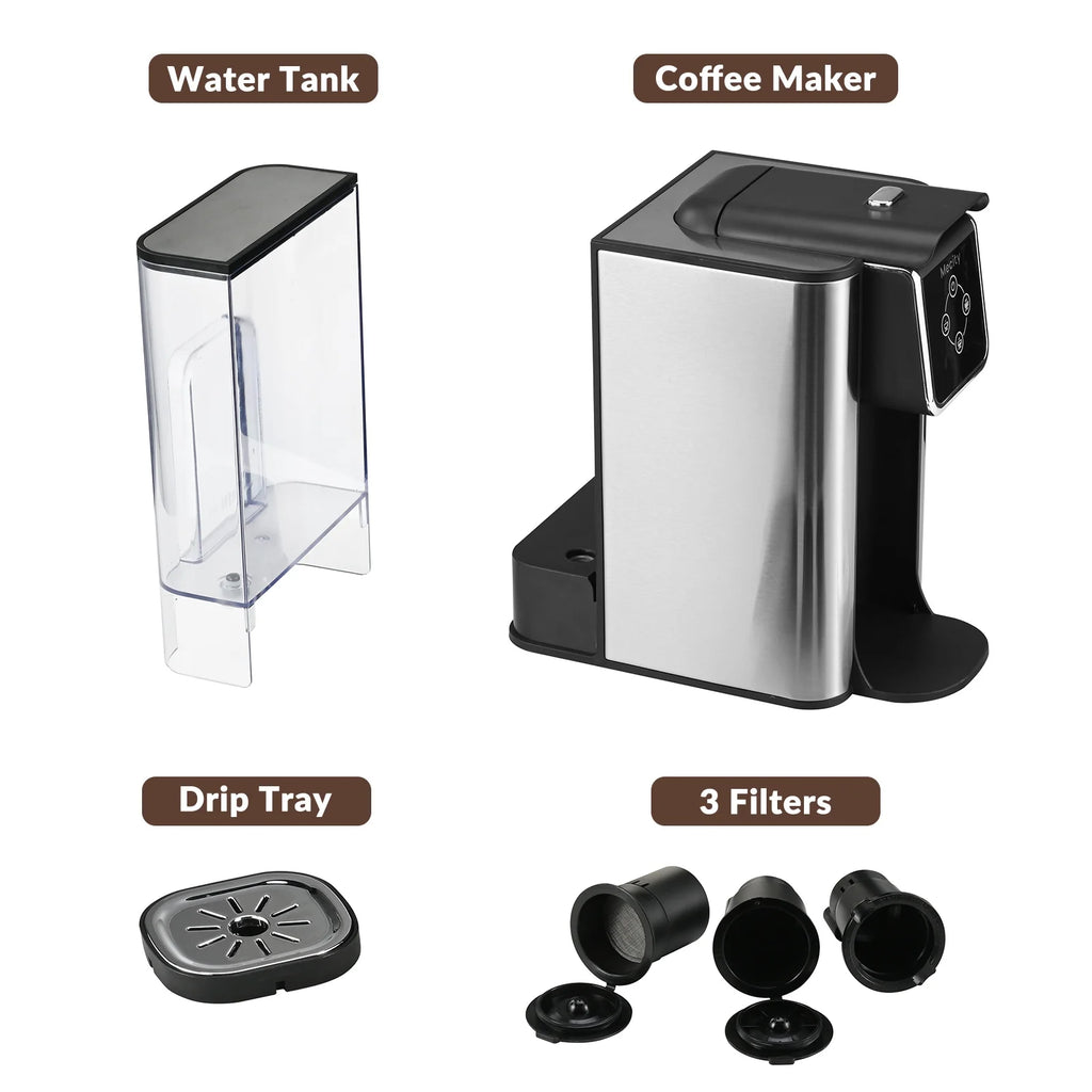 3-in-1 Single Serve Coffee Maker D2272