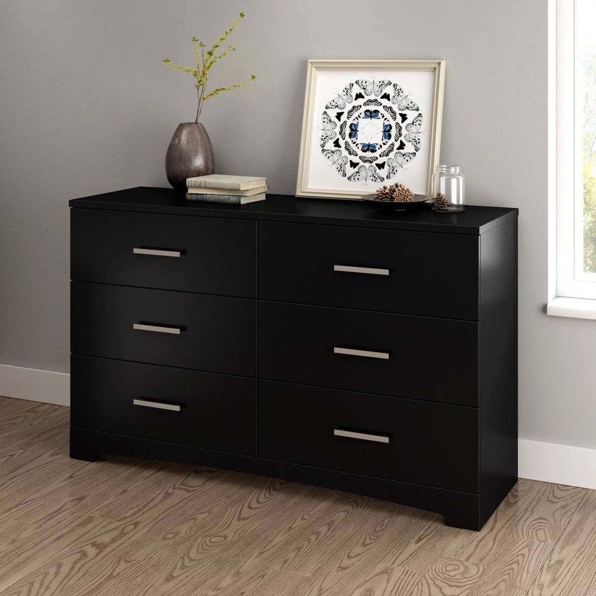 6 Drawer Double Dresser T65622