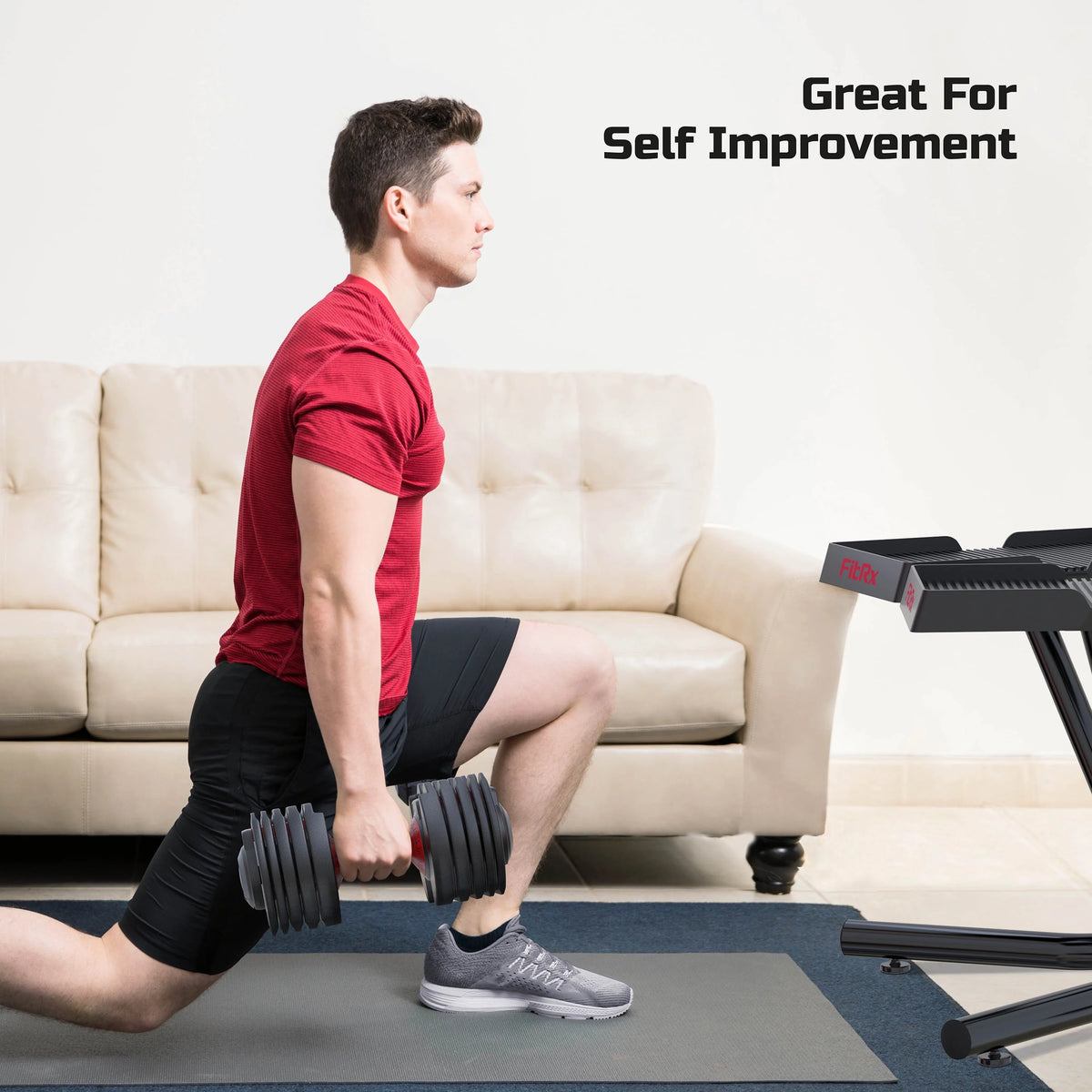 Adjustable Dumbbell 5-52.5 lbs Black W9723