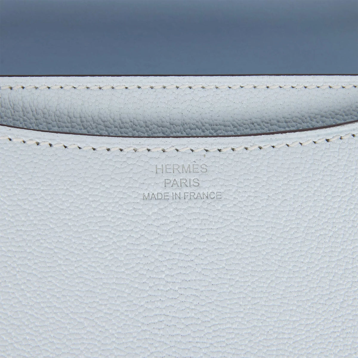 Bleu Brume Chevre 18 Shoulder Bag M711048