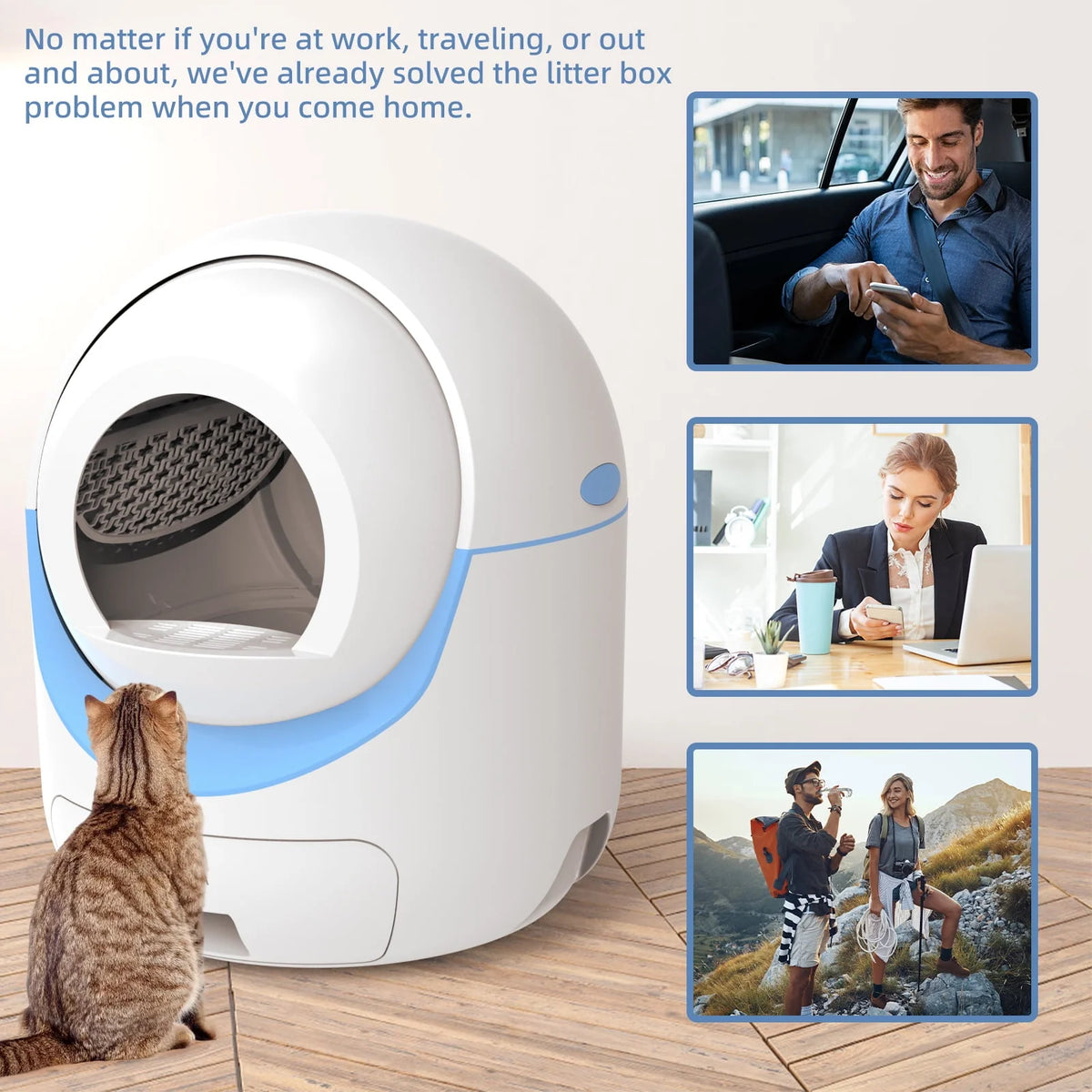 Self Cleaning Litter Box T94005