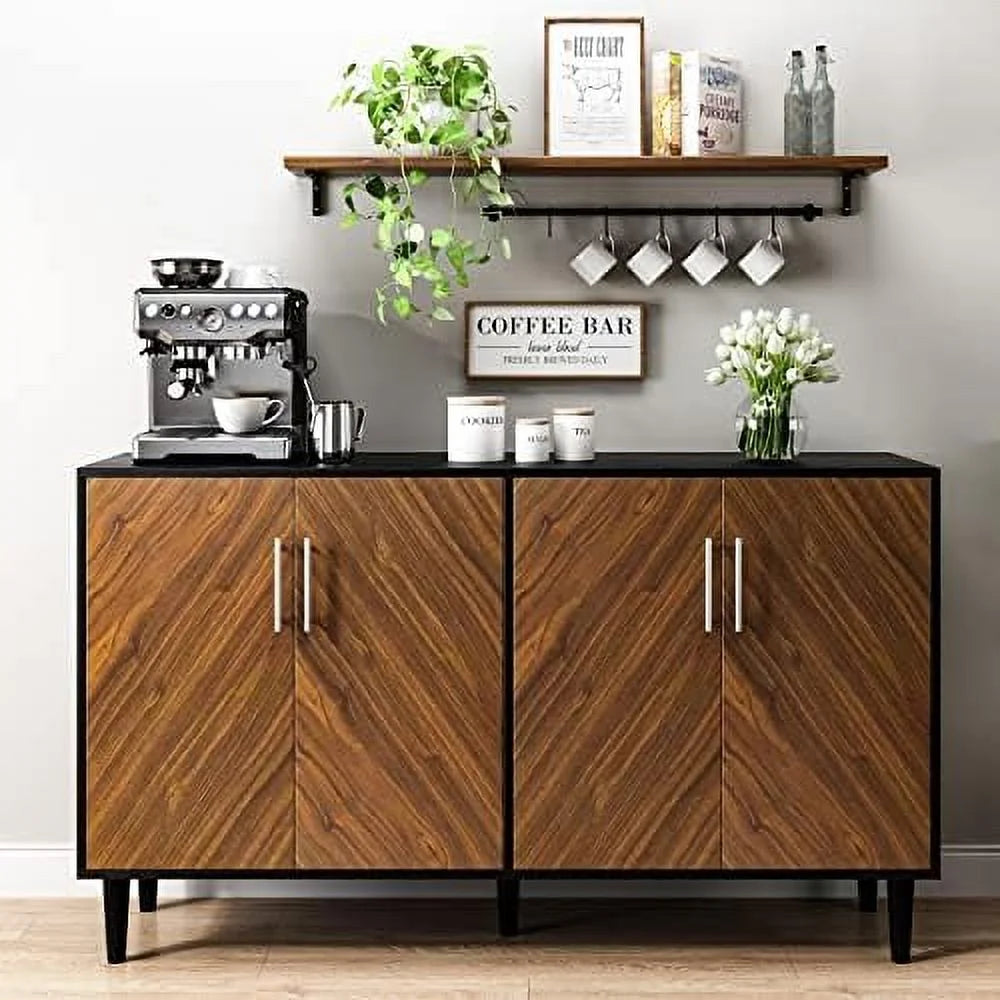 Black 4 Door Sideboard N586972