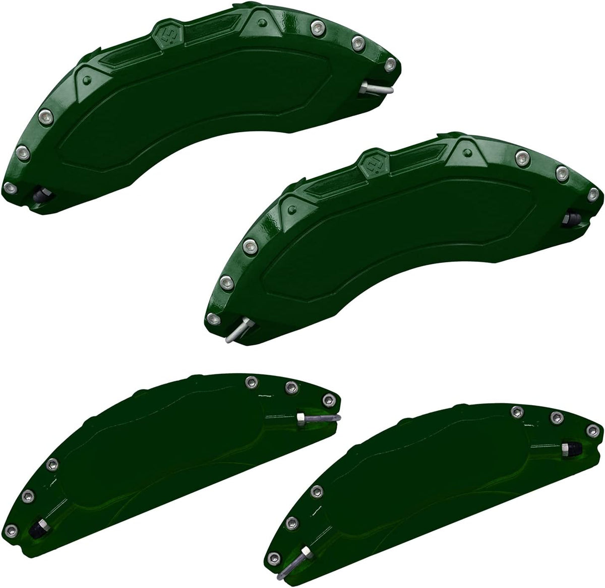 Green Brake Caliper Covers Set of 4 F2768
