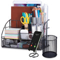 Black 3 Pcs Desk Organizer with Drawer I898