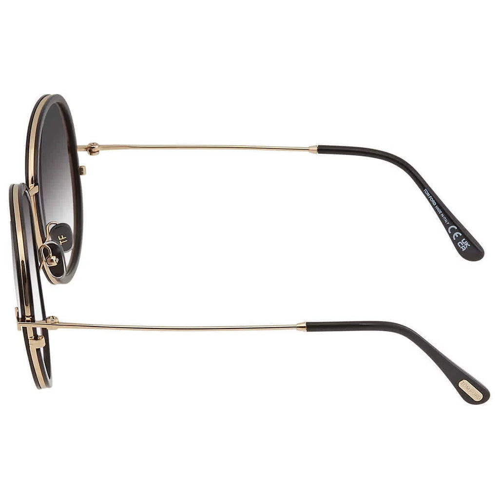 Shiny Black Women's Sunglasses N281459
