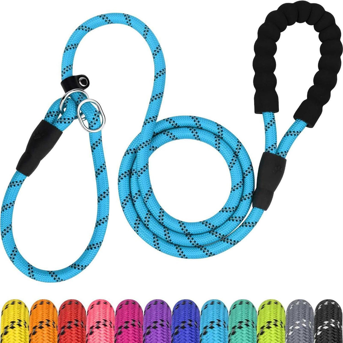 6 FT Reflective Rope Slip Lead Dog Leash with Padded Handle B194800
