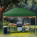 10'x 10' Pop up Canopy Tent with Roller Bag, Blue X9562