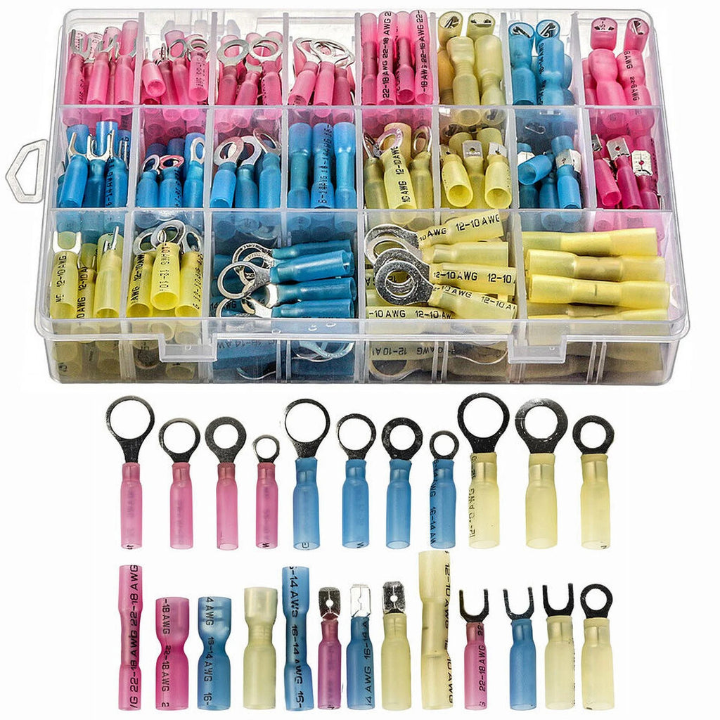 250Pcs Heat Shrink Wire Connectors F545