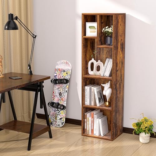 3-Cube Open Bookshelf with 2-Tier Storage J89875