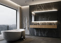 80 x 35 Backlit Rectangle Mirror 6000K M690
