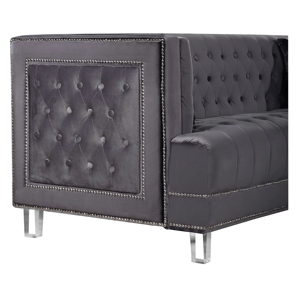 Cream Velvet Chair P2800