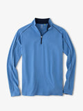 Lightweight Quarter Zip Nautical Blue Heather K6726