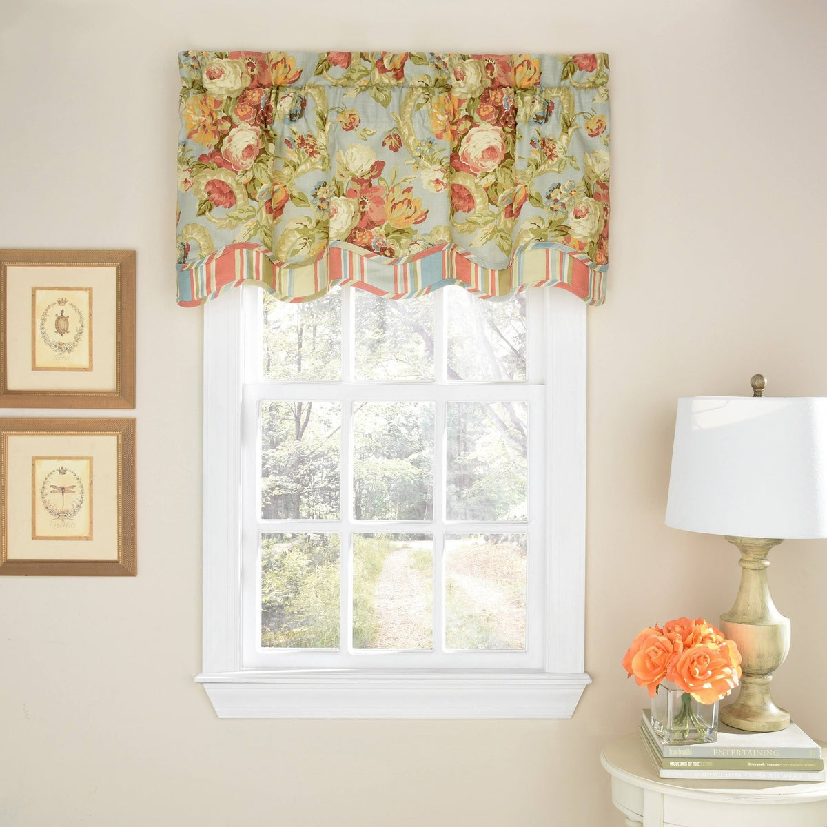 Window Scalloped Valance K49032