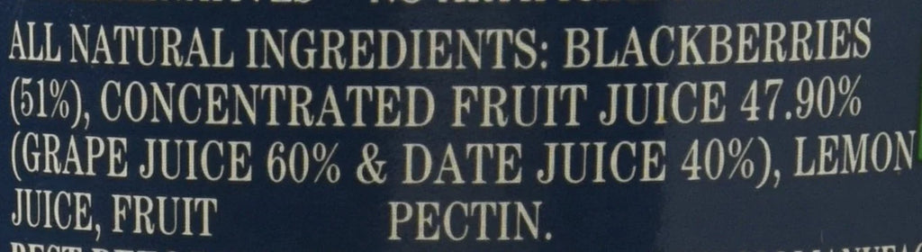 Black Raspberry Fruit Conserve 10 Ounce Pack of 6 B944