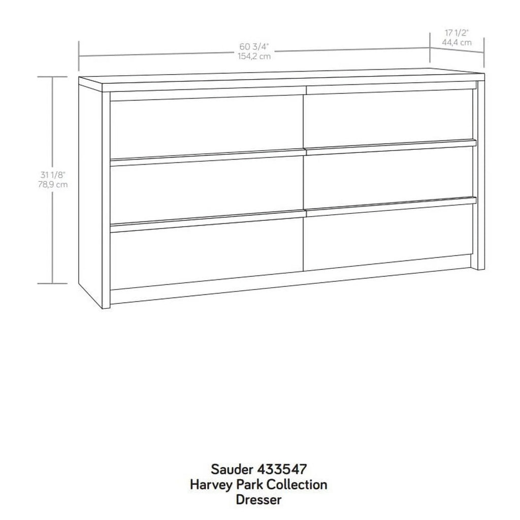 6 Drawer Dresser P205000