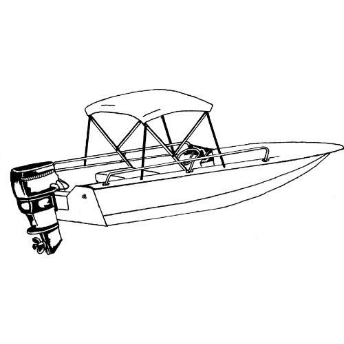 White Vinyl Bimini P2282