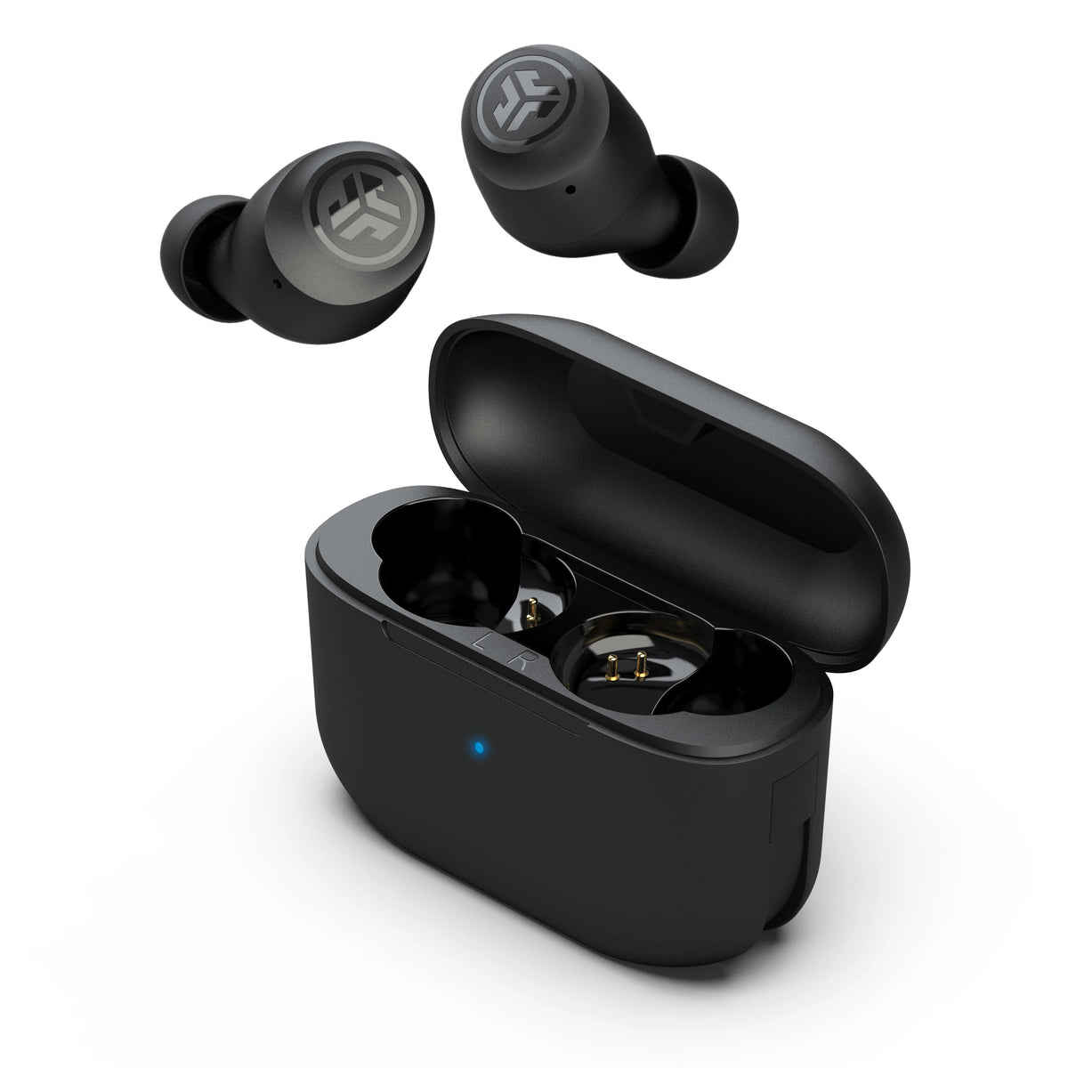 Black True Wireless Bluetooth Earbuds with Charging Case G2922