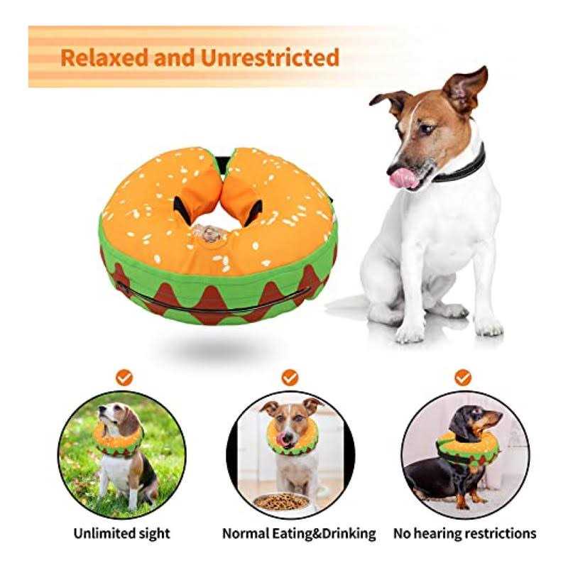 Inflatable Soft Dog Collar Adjustable N688210