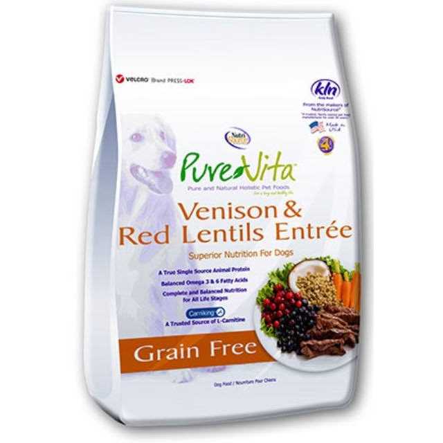 Grain Free Venison Red Lentils Dog Food J136711