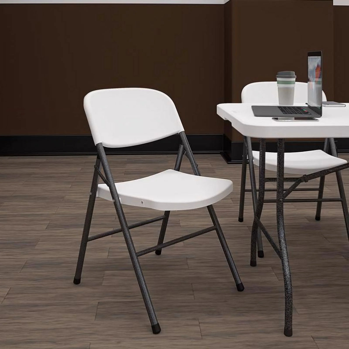 White Folding Chair G326889