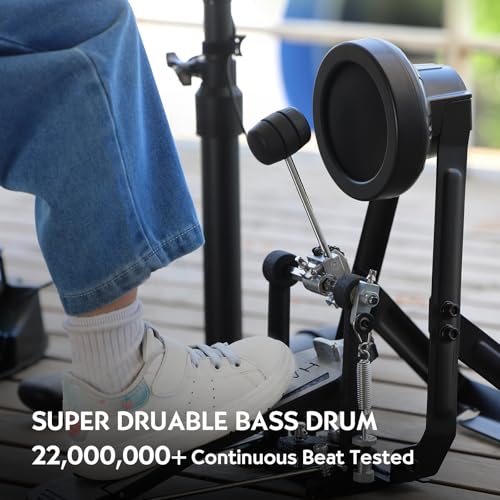 Electric Drum Set with Mesh Drum Pads Z869