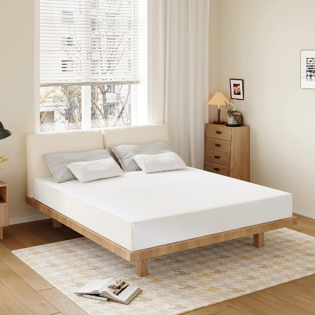 White Twin 6 inch Memory Foam Mattress A83706