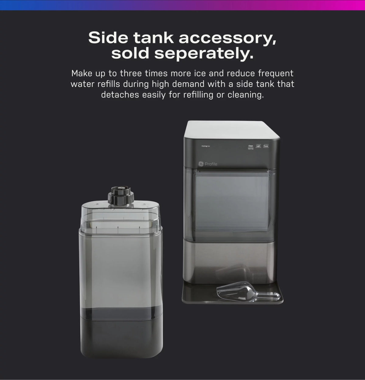 Countertop Nugget Ice Maker with WiFi Connectivity I32481
