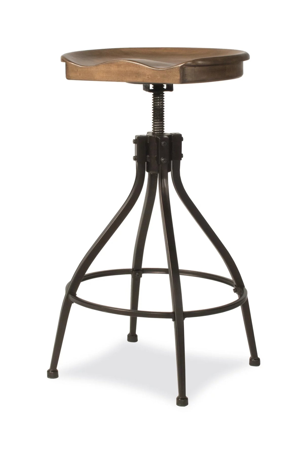 Adjustable Height Metal Swivel Bar Stool O870