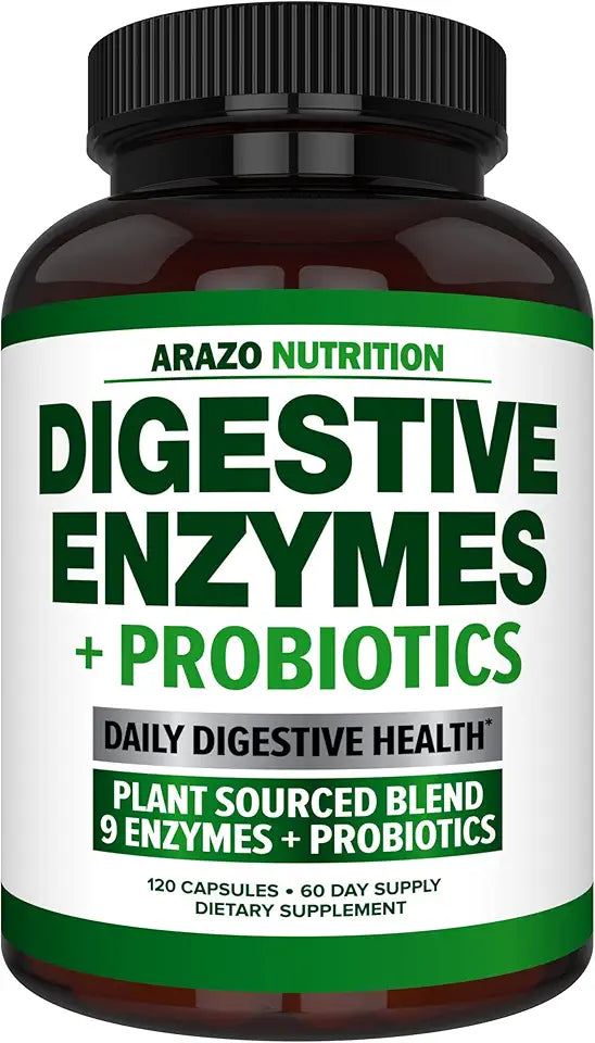 Digestive Enzymes with Probiotics 120 Pills P8037