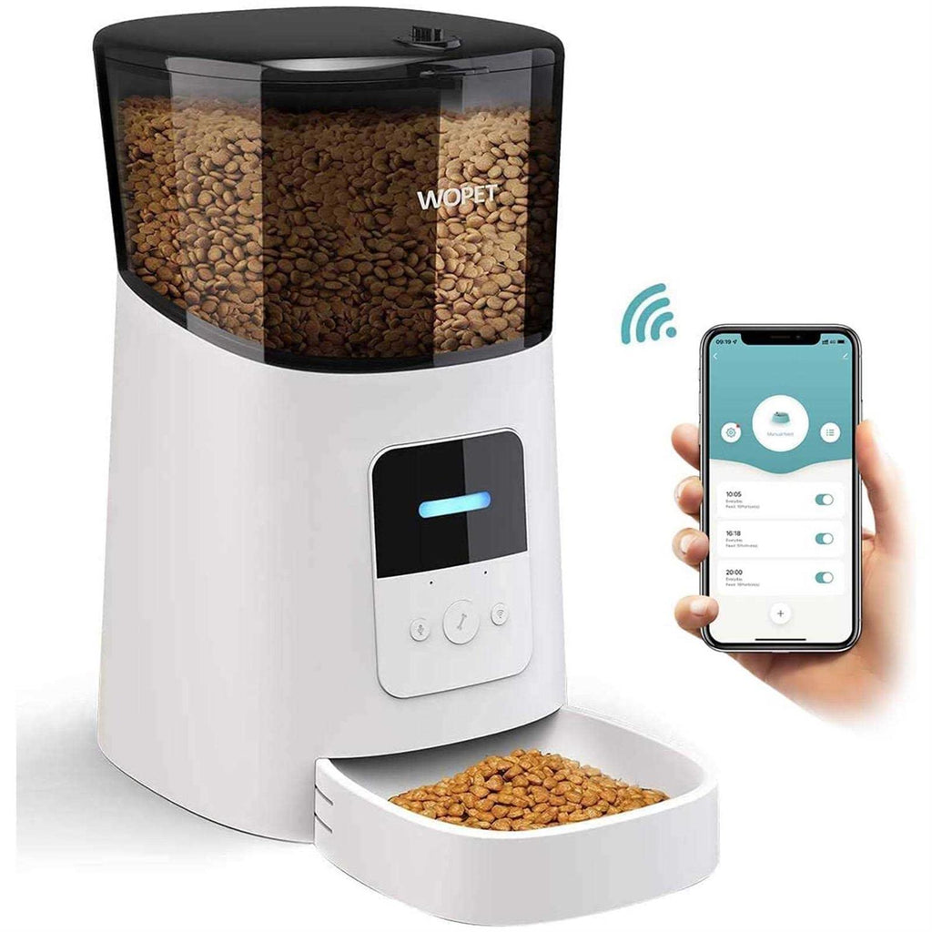 Automatic Wi-Fi Smart Cat Food Dispenser T83196