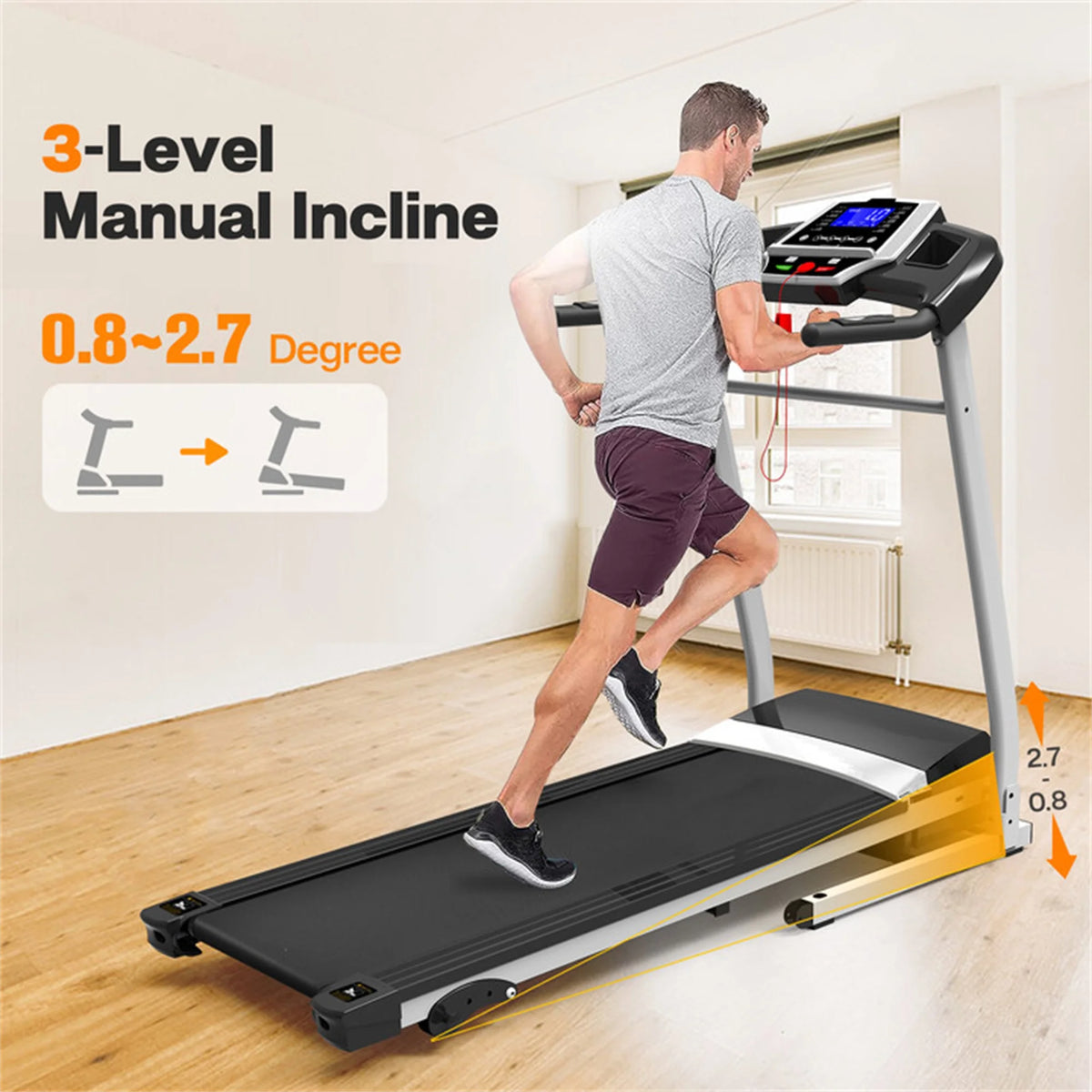 Folding Treadmill with Incline K893954