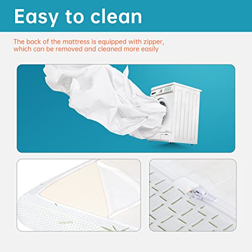 5 Inch Gel Memory Foam Twin Mattress V640346