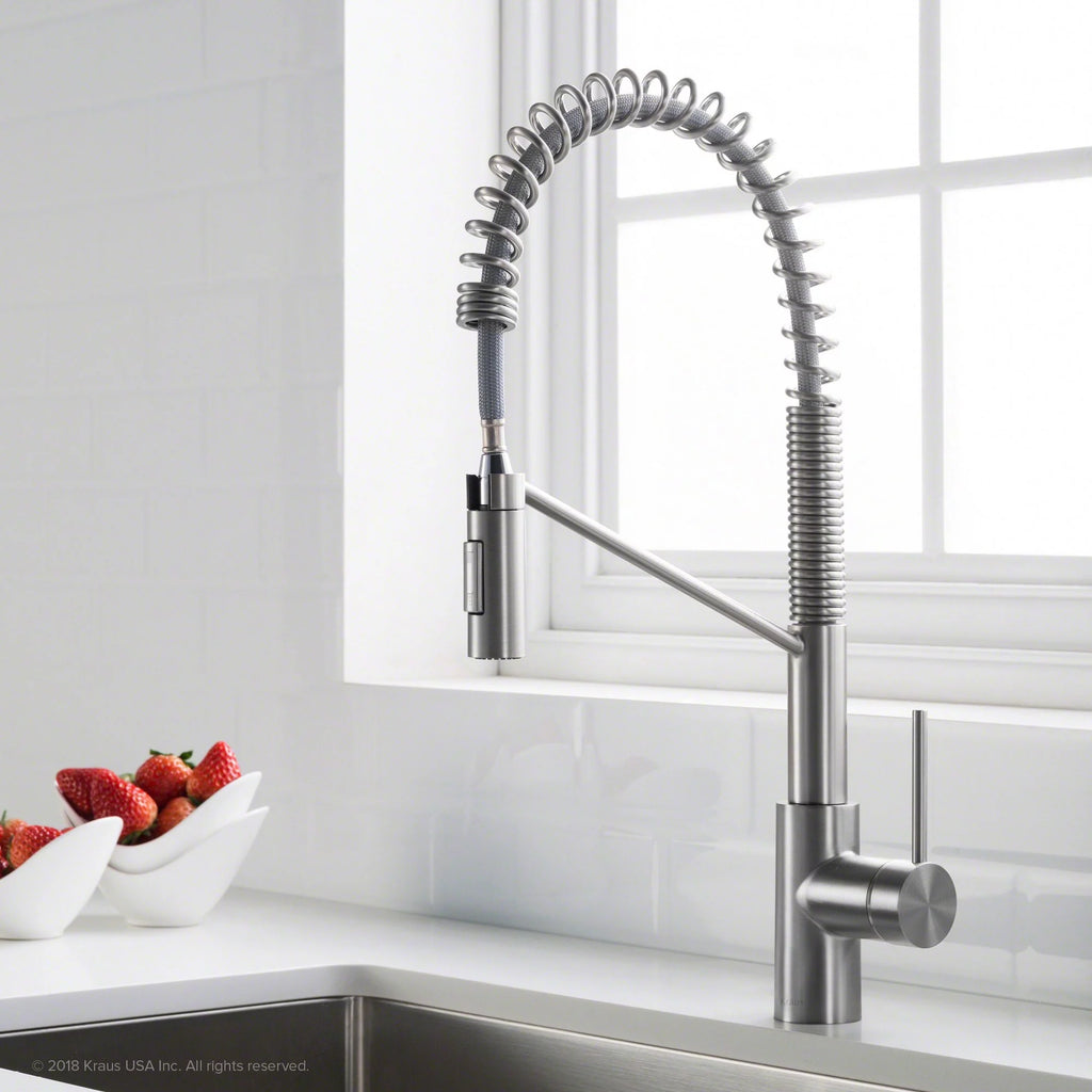 Single Handle Pull Down Kitchen Sink Faucet, Chrome G2782