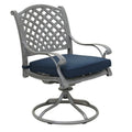 Olefin Aluminum Dining Swivel Rocker with Cushion Set of 2 M640