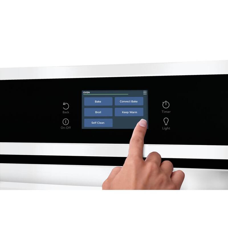 30 in. Single Electric Wall Oven with Convection in White K250
