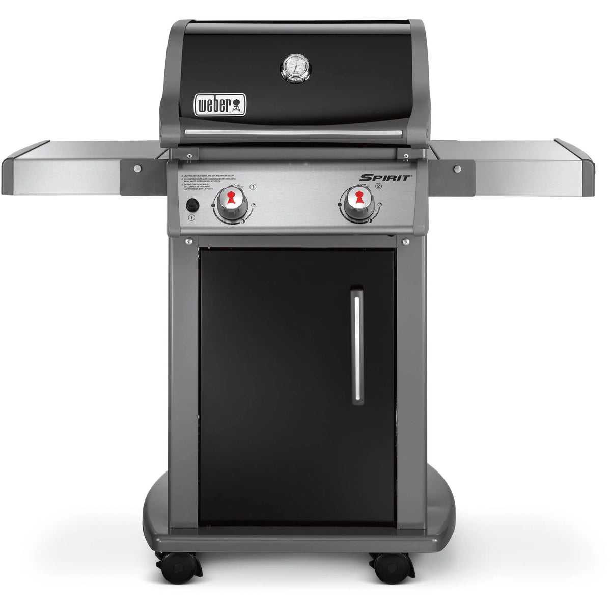 2-Burner Liquid Propane Gas Grill in Black T605