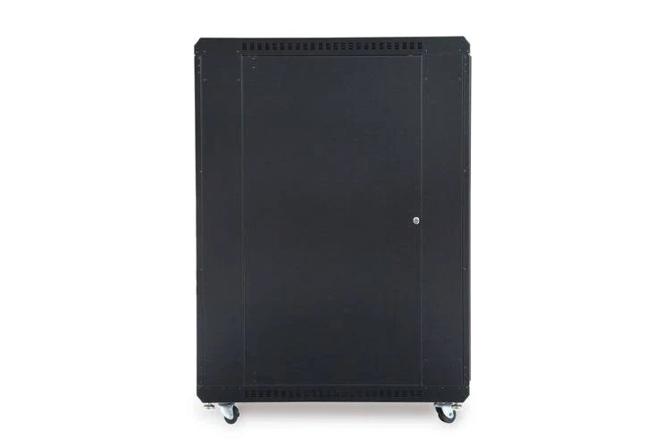 22U Cabinet with Glass Front and Vented Rear Doors X199